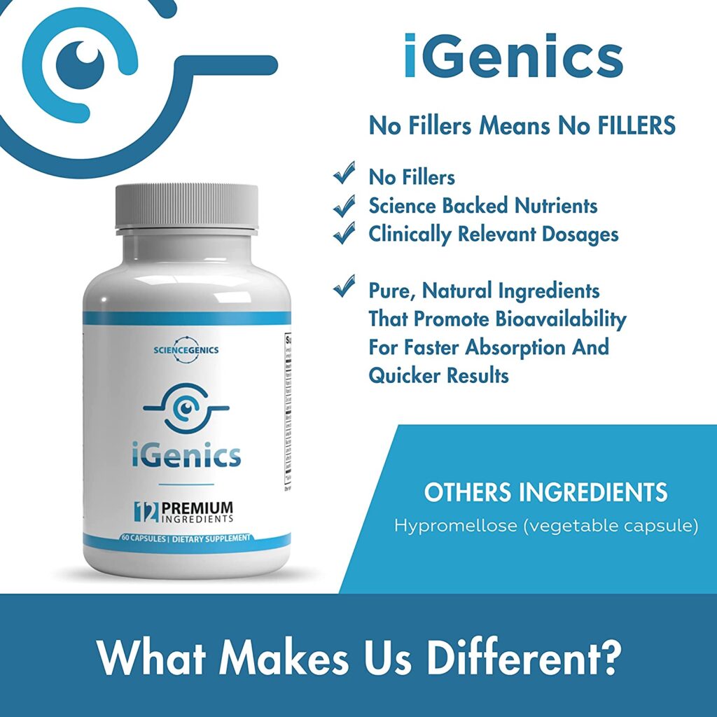 why igenics is the best supplement for vision